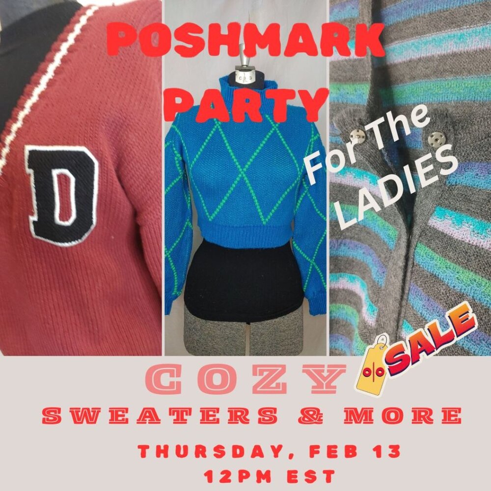 POSHPARTY LIVE- SWEATERS & more